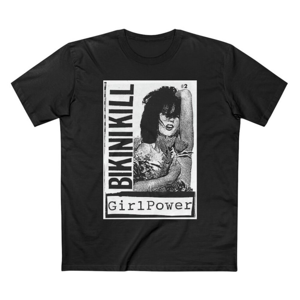 Bikini Kill Girlpower Punk Tshirt - Picture 1 of 4
